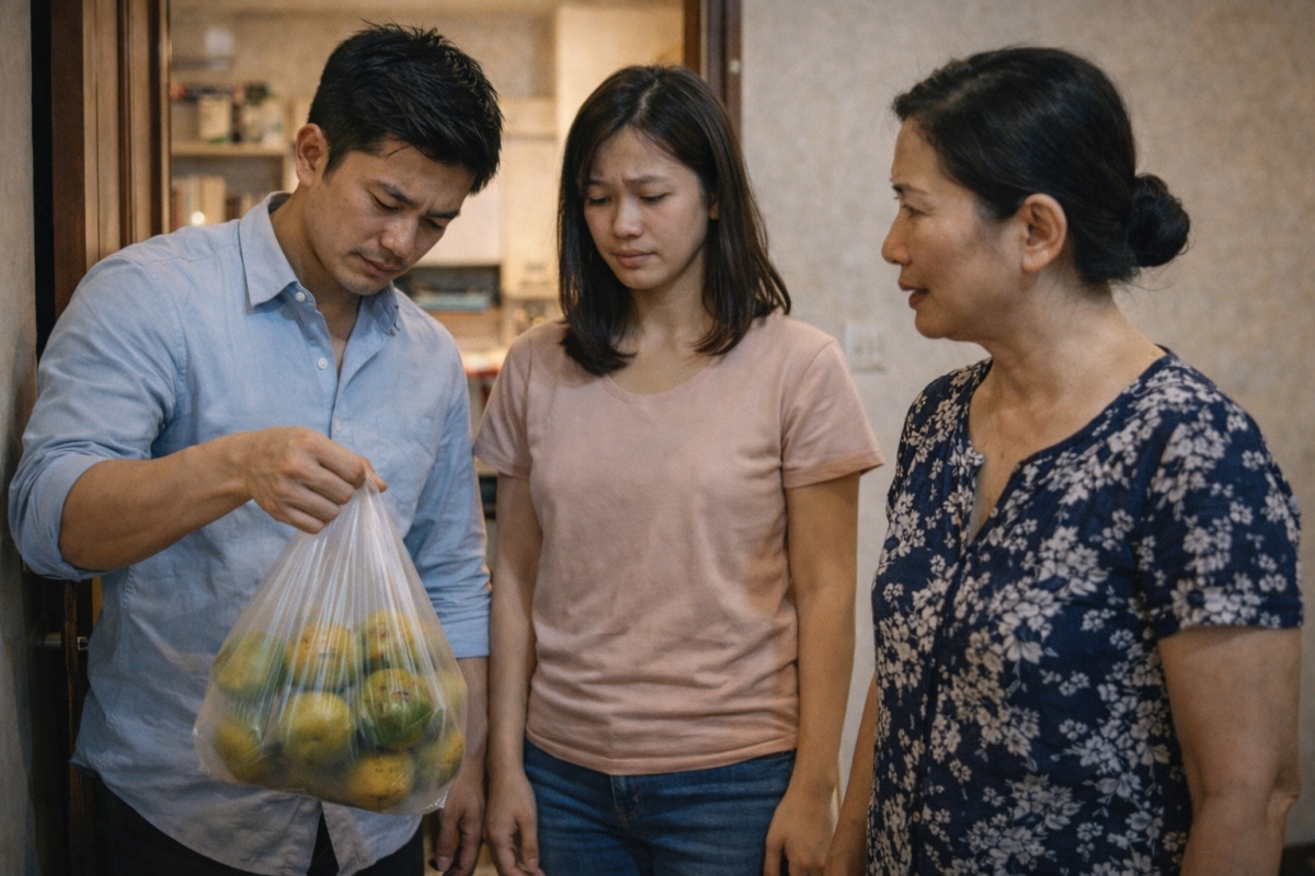 Bạn trai đến chơi ra mắt mua 1,5 kg cam, mẹ “phán” một câu khiến tôi chột dạ